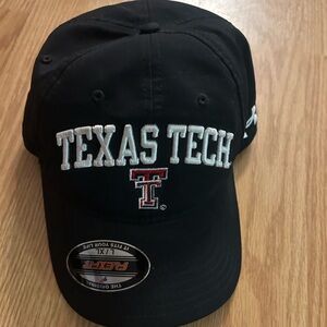 Texas Tech Red Raiders Hat Black Red White Embroidered Hat